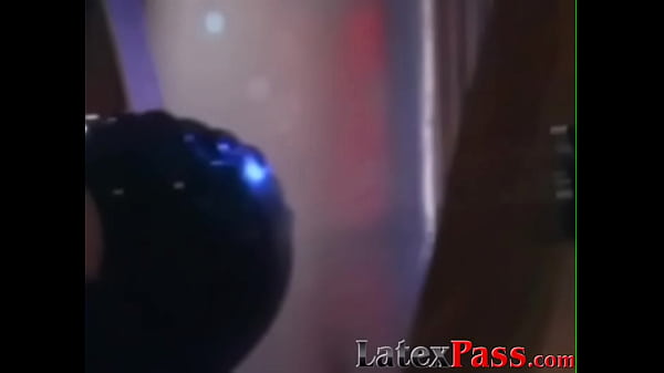 Bound lesbian sub dominated by vintage Mistress and toys