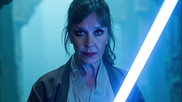 Granny Slave Princess Leia'_s Jedi Masturbation Mind Trick