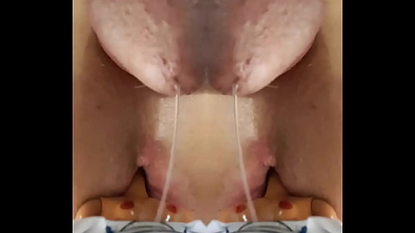 MIRRanuz-48 20240106 precum and my 1st Orgasm to Gush on purple ponytail BARBI tits and Cunt