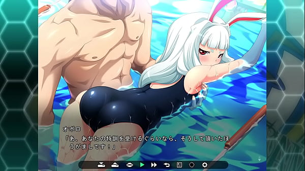 Evil female executive Full Moon Night 038 Special training in the pool