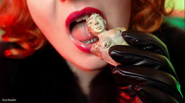 giantess vore fetish video - eating chocolate MAN