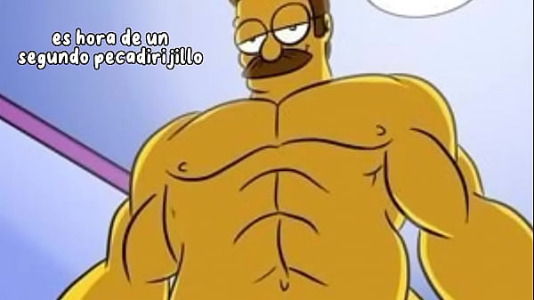 The Simpsons comic Valentine's Day (no sound)